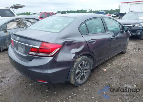 2015 Honda Civic Ex from USA, damaged, VIN 19XFB2F87FE021330